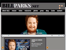 Tablet Screenshot of billparks.net